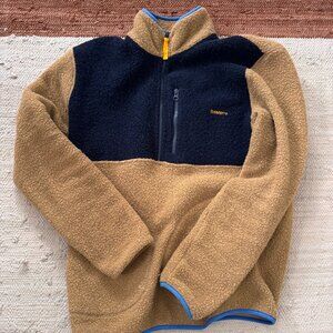 Finisterre Men's Hegen 1/4 zip Fleece in Small